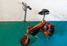 Мопед з бензопили Мопед з бензопили